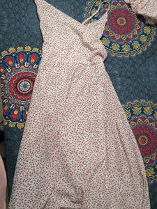 Floral Midi Dress Slv Less with Jacket