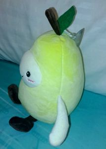 Cute Pear Plush Toy suction