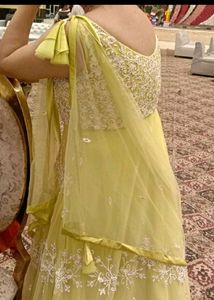 Long Net  Party Wear Gown