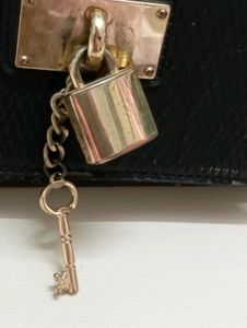 ALDO Black Crossbody Bag with Chain Detail