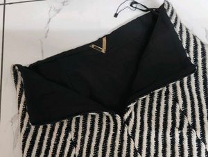 Chic Striped Mini Skirt