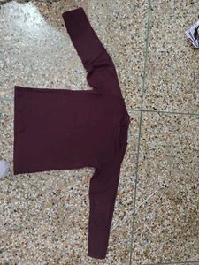 wool ,Cool Graphic Print Long Sleeve Tee