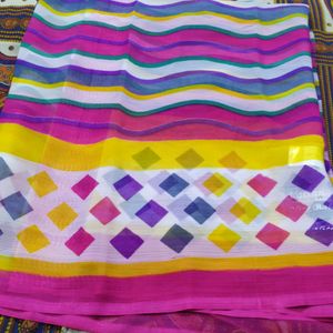 New Georgette Saree
