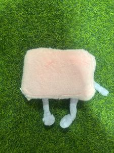 Cute Pink Plush Toy with Legs