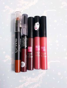 ⭐💄SALE‼️ combo: Revlon, Mars, Elle18 lipsticks