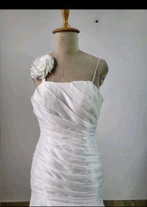 Elegant White Bridal Gown