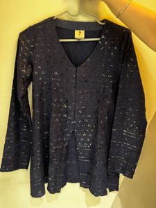 MOH Navy Blue Kurta