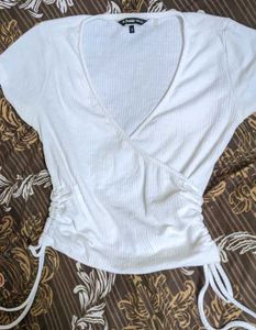 White Crop Top