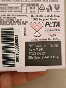 1 piece Love Beauty &amp; Planet Shampoo &amp; Condi