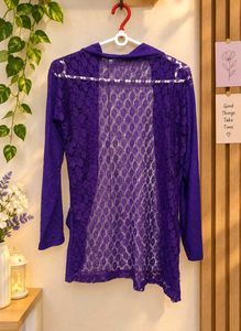 Elegant Purple Lace koti shark