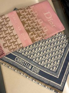Christian Dior unisex stoles cashmere woolen 💓