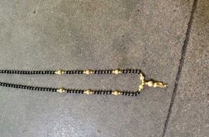 Elegant Black Bead Mangalsutra