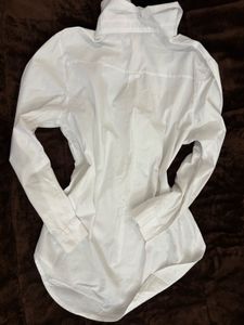 Classic White Button-Up Shirt