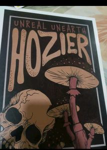 Hozier Unreal Unearth Poster