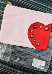 Mac Red Heart Pouch.