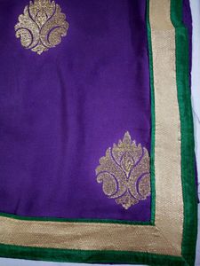 ZARI SATIN SILK SAREE..