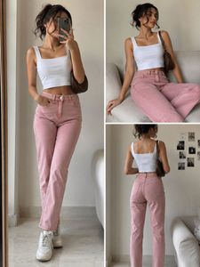 H&amp;M Dusty Pink High-Waist Skinny Jeans 🌸