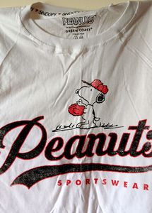 White Crop Tshirt For Stylish Ladies