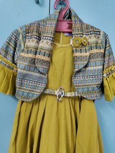 Elegant frock Set with Jacket
