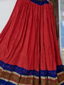 Pure Cotton Ethnic Skirt.. perfect for gamthi look