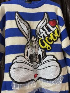 Cartoon Sequin Sweater