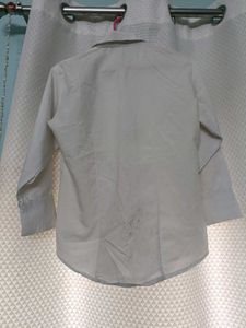 Classic White Button-Up Shirt
