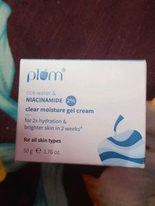 Plum Rice Water Niacinamide Gel Cream