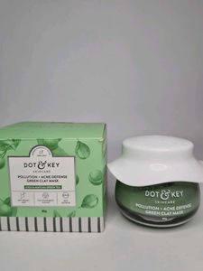 Dot & Key Green Clay Mask