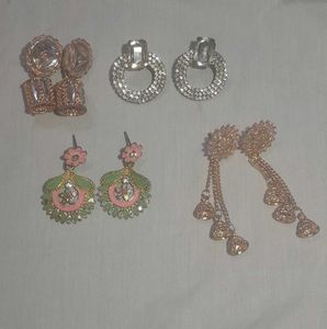 Assorted Dangle Earrings Set