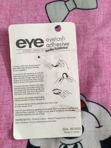 False Eyelashes &amp; Adhesive Set
