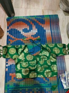 Vibrant Green Ethnic Blouse