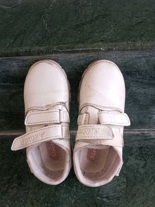 White Velcro Shoes