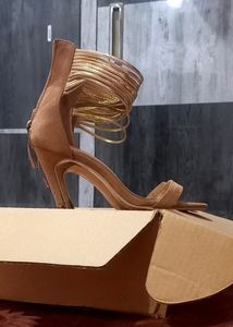 Sexy Golden high Heels