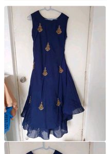 Elegant Navy Blue Dress