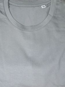💥New Men's Premium Solid Cotton Grey T-shirt