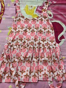 Pretty Floral Print Mini kurti