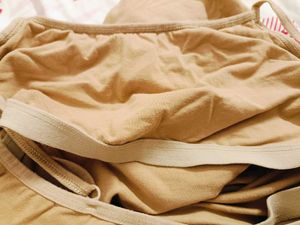 Beige Women Camisole/Slip Pure Cotton