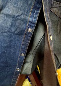 Yepme Denim Faded press button shirt - 44