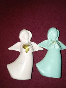 Set of 2 Angel Figurines