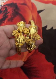 golden  Bangle Set