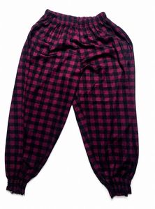 Red & Black Checkered Jogger Pajamas (L-XL)