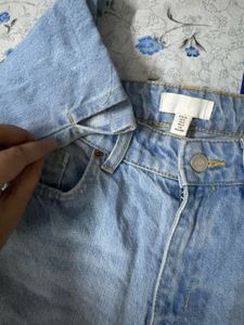 Light Wash Wide Leg Jeans