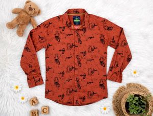 Boys' Casual Shirt Set