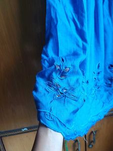 Vibrant Blue sleeveless top