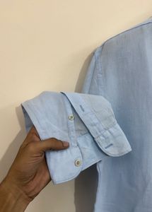 Light Blue Zara Man Shirt