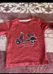 Cute Scooter Pajama Set for Kids