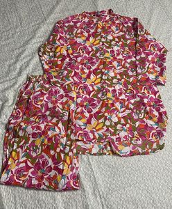 🧚‍♀️Floral Print Women's Co-ord Set