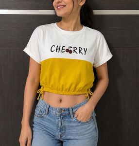 Cherry Printed Crop Top | Brand New | Size M