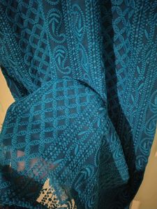 Elegant Blue Kurta (chicken curry)