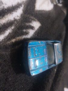 Vintage Blue Toy Car